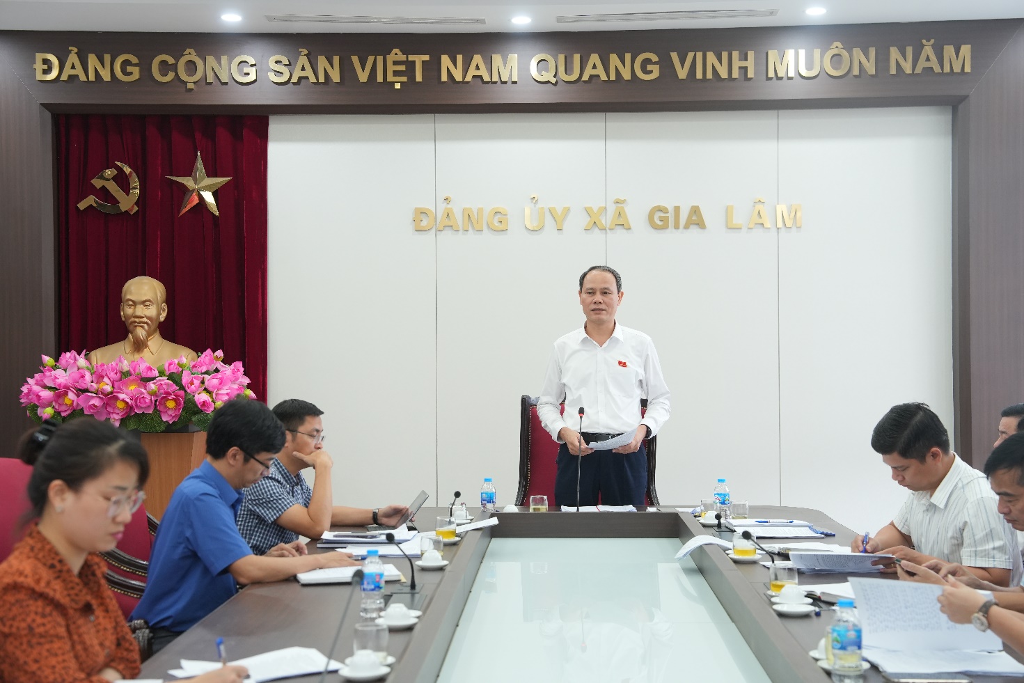 HĐND xã Gia Lâm giám sát công tác quản lý trật tự văn minh đô thị- Ảnh 4.