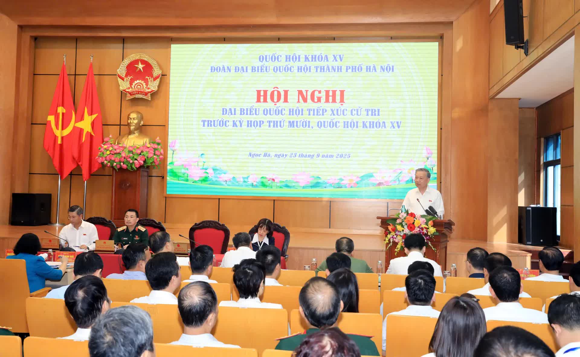 Tổng Bí thư Tô Lâm: hiệu quả của chính quyền phải được đo bằng sự hài lòng của Nhân dân- Ảnh 6.