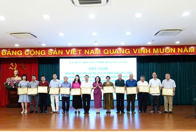 Phường Cửa Nam chuyển biến rõ nét trong cải cách hành chính phục vụ Nhân dân- Ảnh 2.