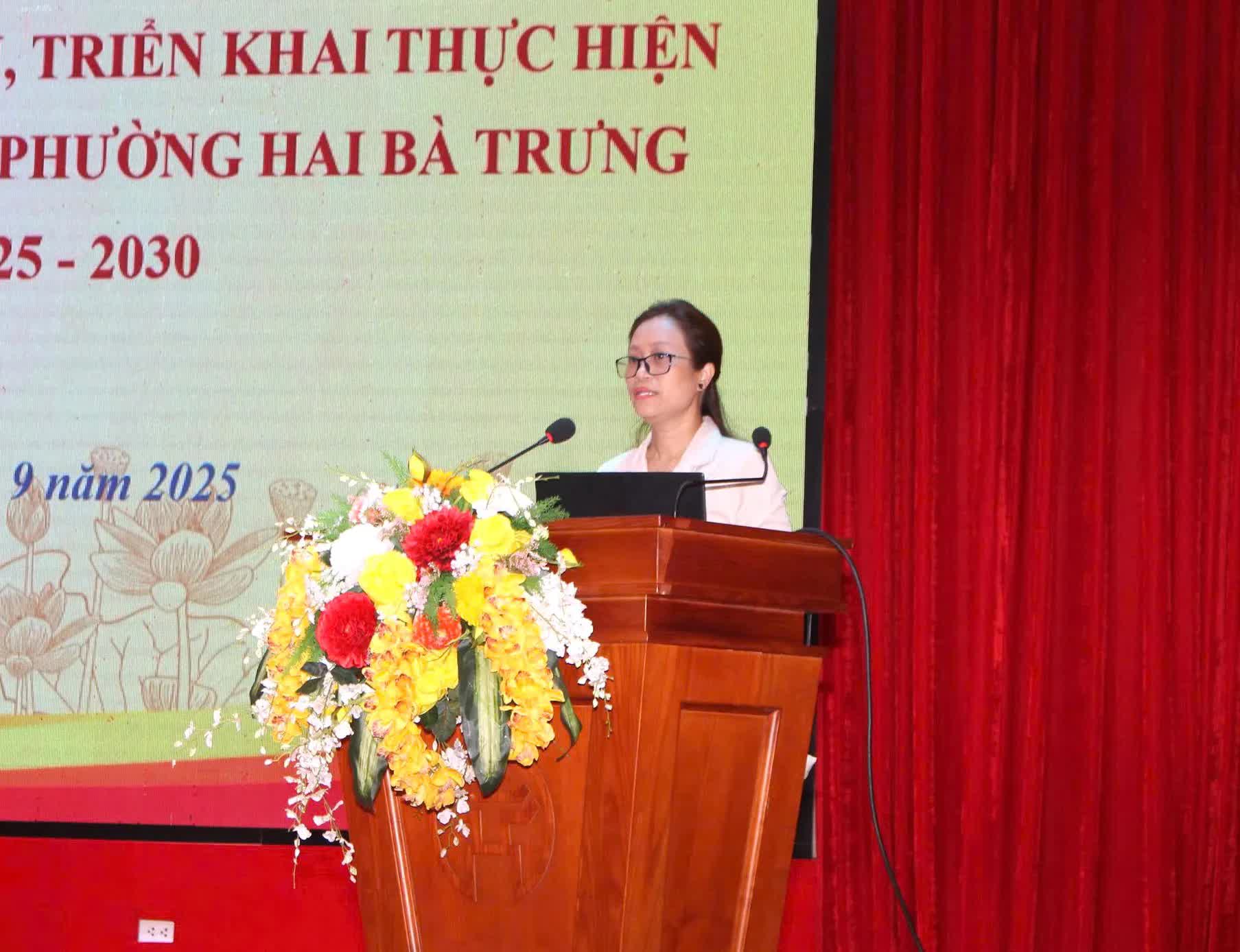 Phường Hai Bà Trưng: cụ thể hóa Nghị quyết Đại hội Đảng bộ phường thành kế hoạch hành động phù hợp thực tiễn từng đơn vị, khu dân cư- Ảnh 3.