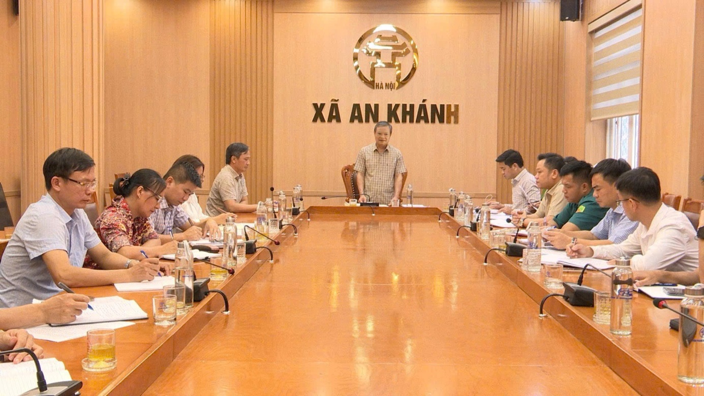 An Khánh triển khai các nhiệm vụ ứng phó cơn bão số 9- Ảnh 8.