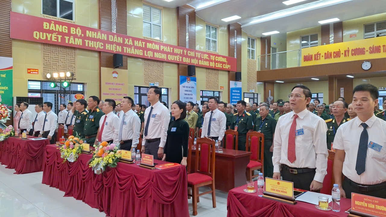 Đại hội đại biểu Hội Cựu chiến binh xã Hát Môn lần thứ VIII: Phát huy bản chất “Bộ đội Cụ Hồ”, xây dựng Hội vững mạnh toàn diện, góp phần xây dựng quê hương giàu đẹp- Ảnh 2.