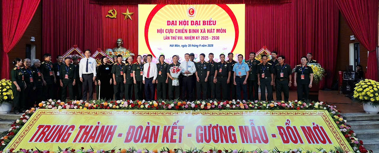 Đại hội đại biểu Hội Cựu chiến binh xã Hát Môn lần thứ VIII: Phát huy bản chất “Bộ đội Cụ Hồ”, xây dựng Hội vững mạnh toàn diện, góp phần xây dựng quê hương giàu đẹp- Ảnh 6.