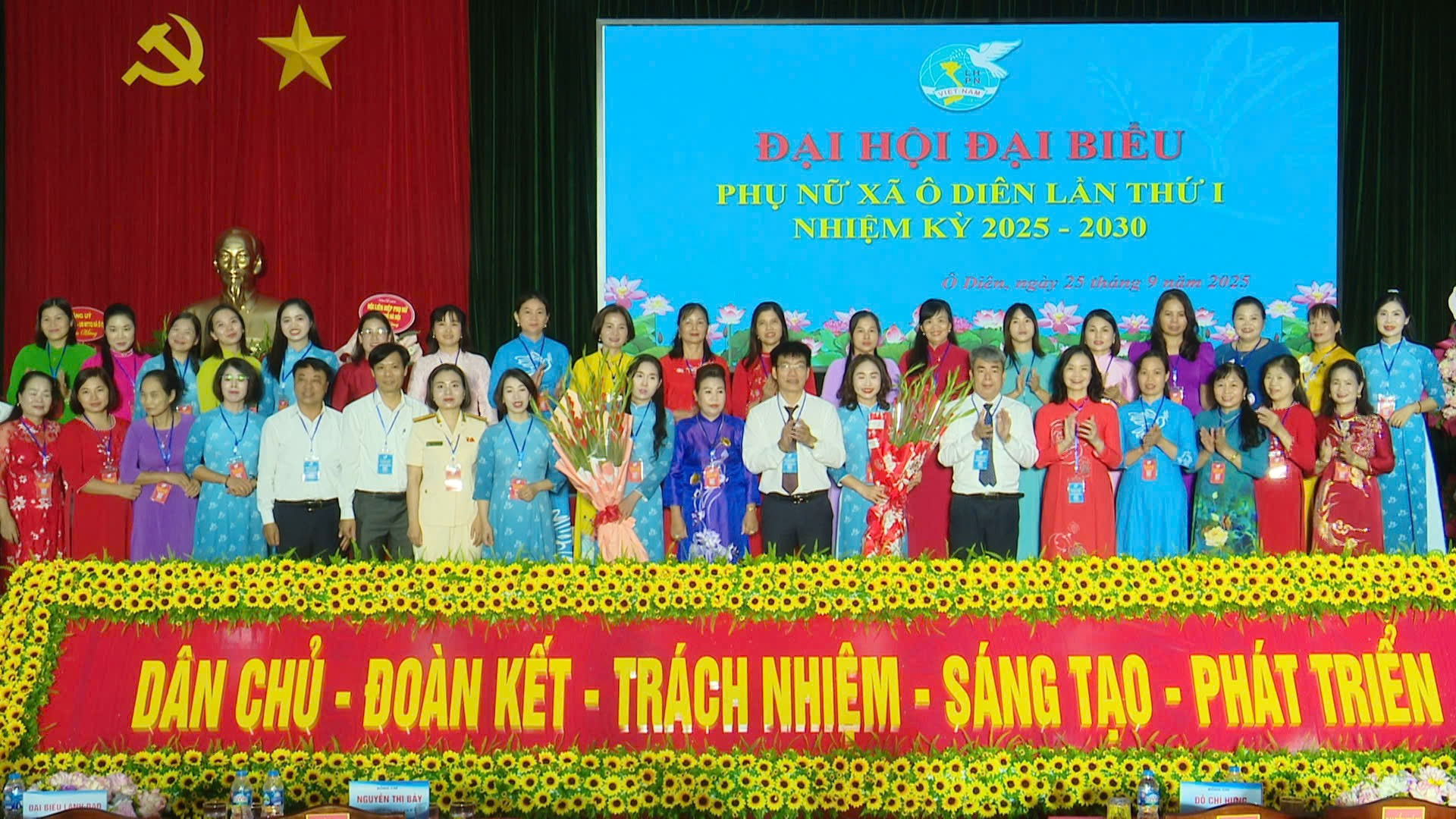 Đại hội Đại biểu Hội Liên hiệp Phụ nữ xã Ô Diên lần thứ nhất, nhiệm kỳ 2025 - 2030- Ảnh 5.