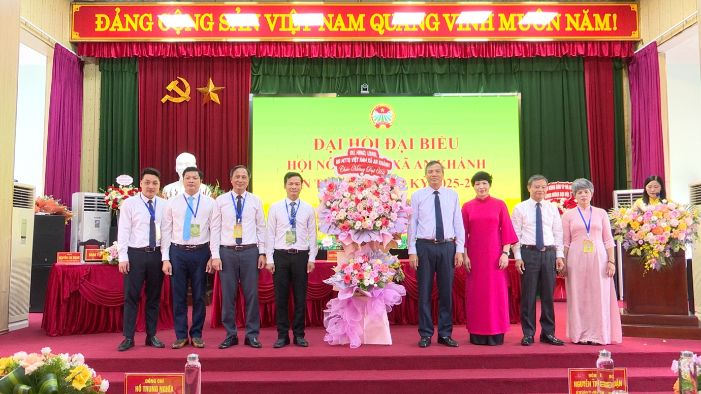 Hội Nông dân xã An Khánh Đại hội đại biểu lần thứ I, nhiệm kỳ 2025-2030- Ảnh 1.