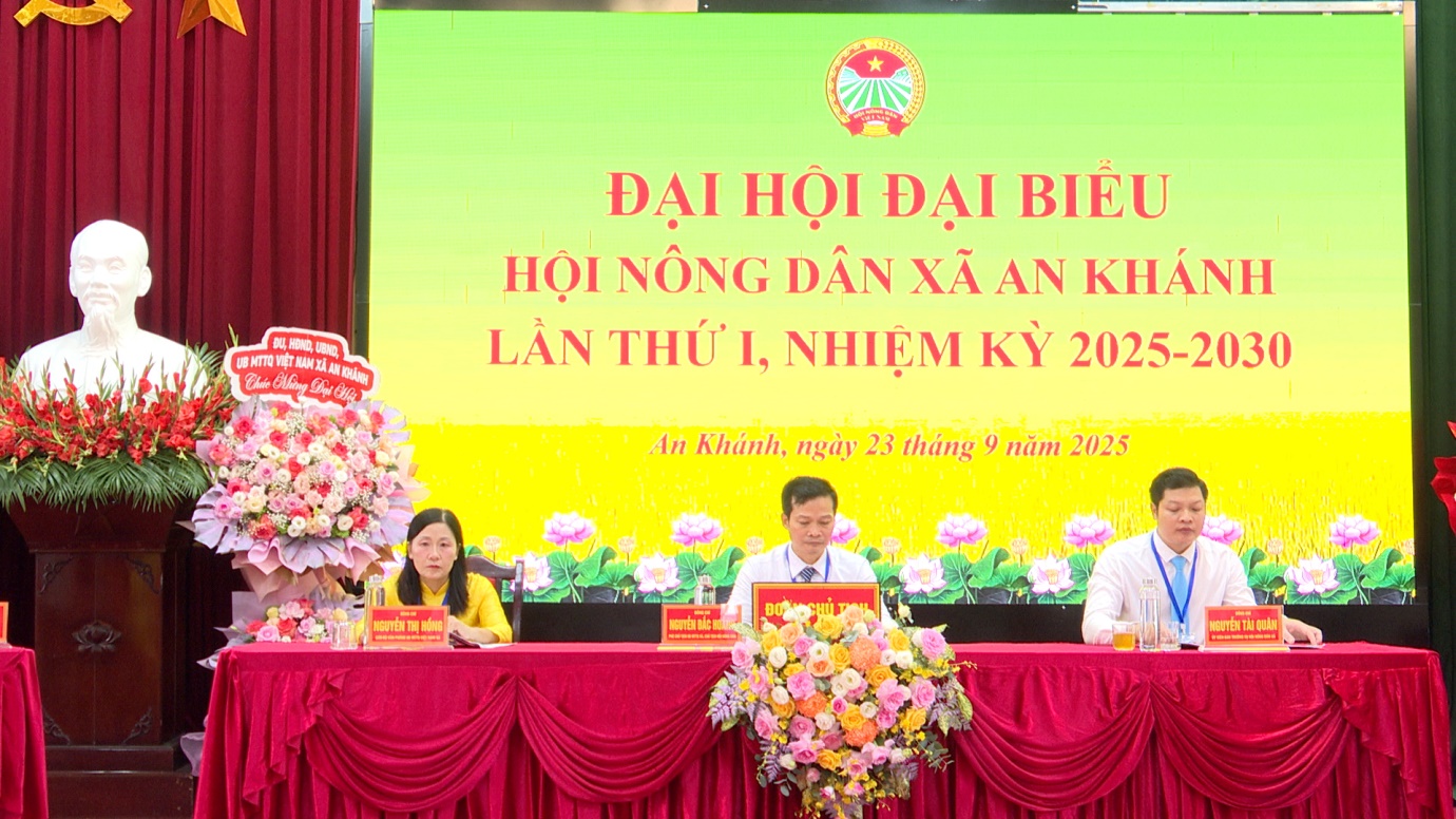 Hội Nông dân xã An Khánh Đại hội đại biểu lần thứ I, nhiệm kỳ 2025-2030- Ảnh 5.