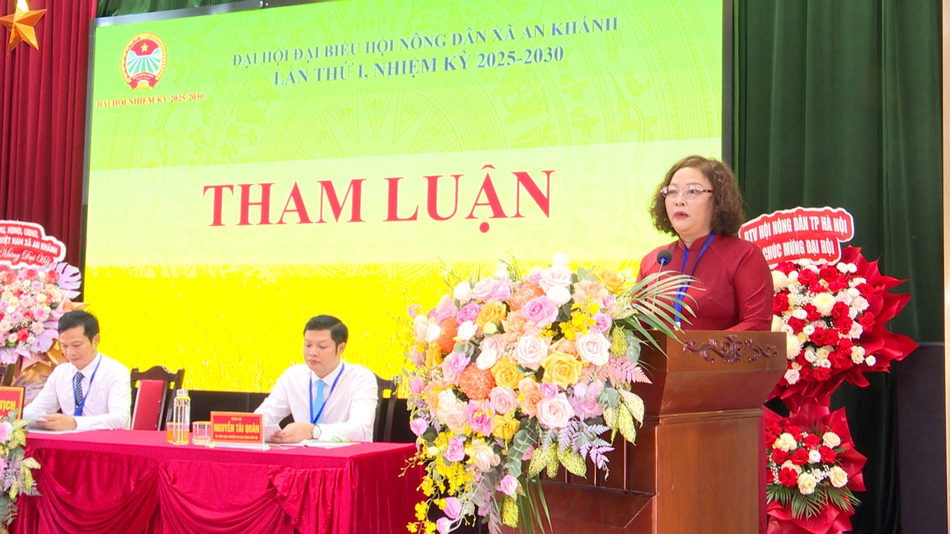 Hội Nông dân xã An Khánh Đại hội đại biểu lần thứ I, nhiệm kỳ 2025-2030- Ảnh 9.