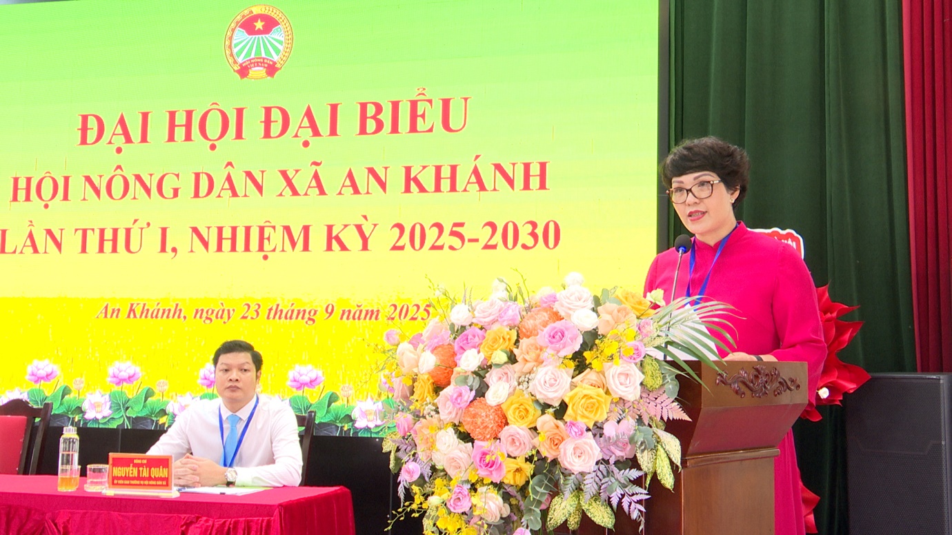 Hội Nông dân xã An Khánh Đại hội đại biểu lần thứ I, nhiệm kỳ 2025-2030- Ảnh 10.