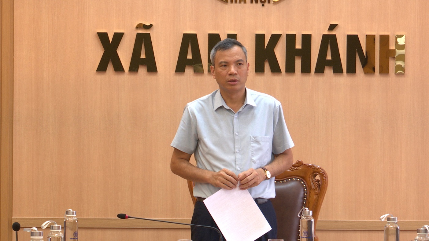 Hội nghị Ban Chấp hành Đảng bộ xã An Khánh- Ảnh 6.