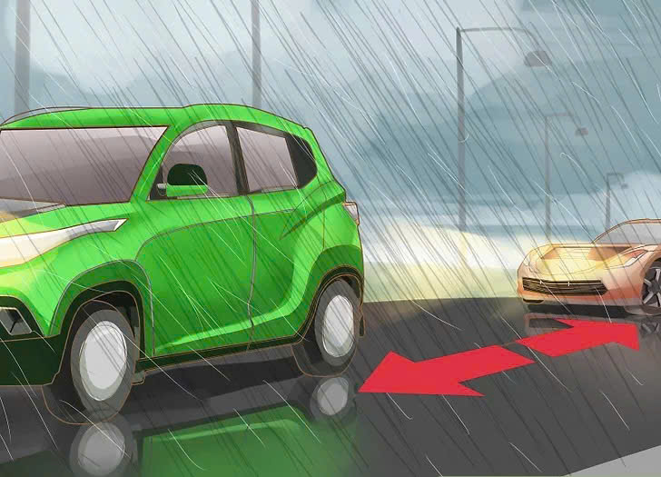 Lái xe dưới trời mưa bão, những lưu ý quan trọng để tránh mất lái- Ảnh 1.