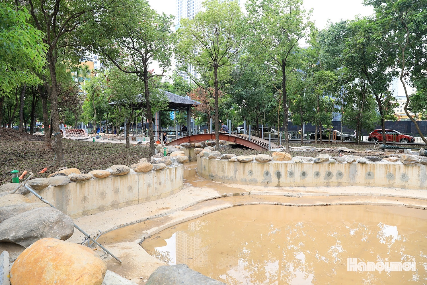Không gian mới khang trang, hiện đại của Công viên Cầu Giấy- Ảnh 4.