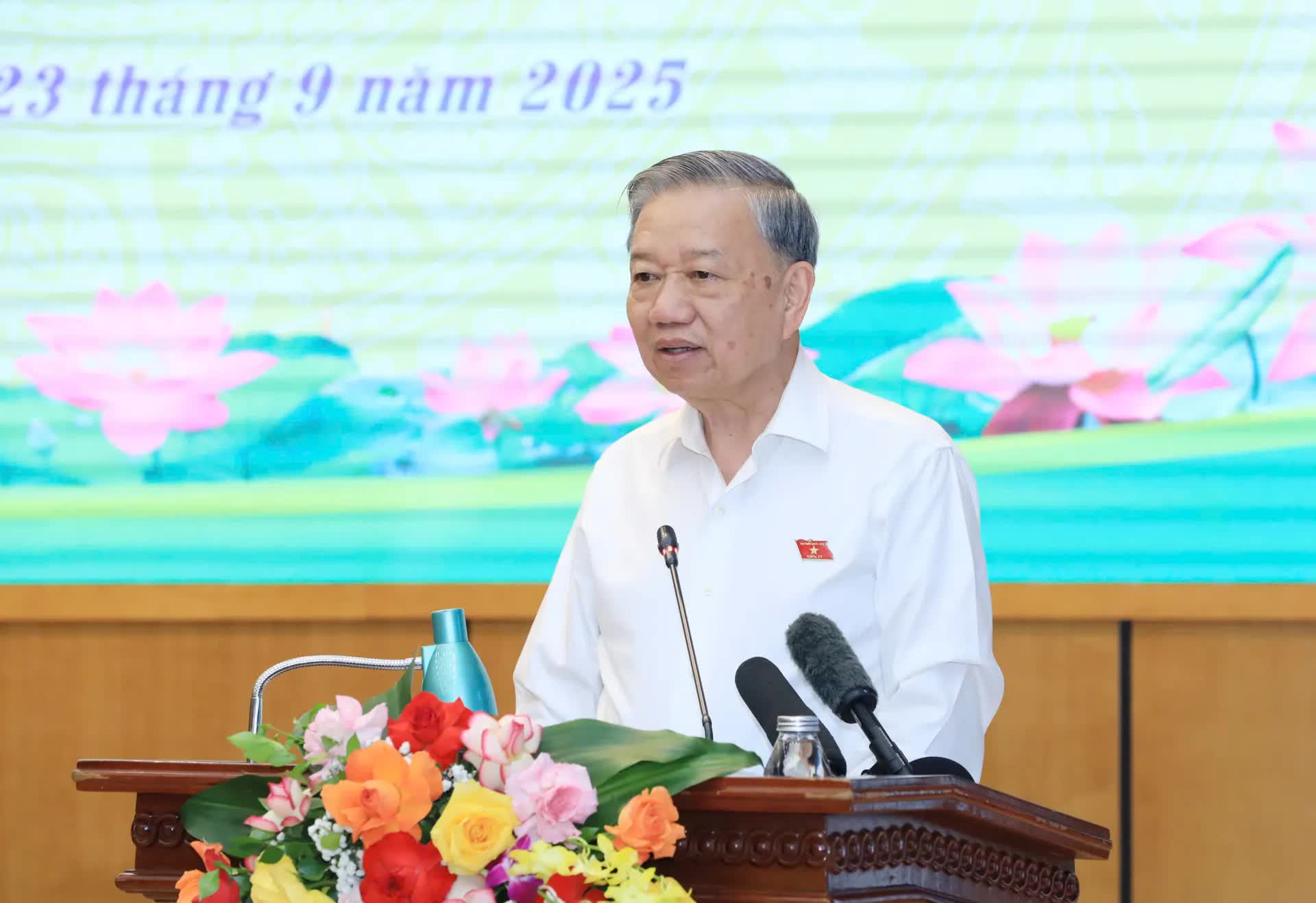 Tổng Bí thư Tô Lâm: hiệu quả của chính quyền phải được đo bằng sự hài lòng của Nhân dân- Ảnh 4.