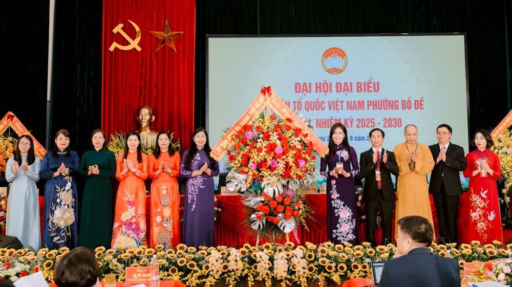 Đại hội đại biểu MTTQ Việt Nam phường Bồ Đề lần thứ I, nhiệm kỳ 2025-2030 thành công tốt đẹp- Ảnh 2.