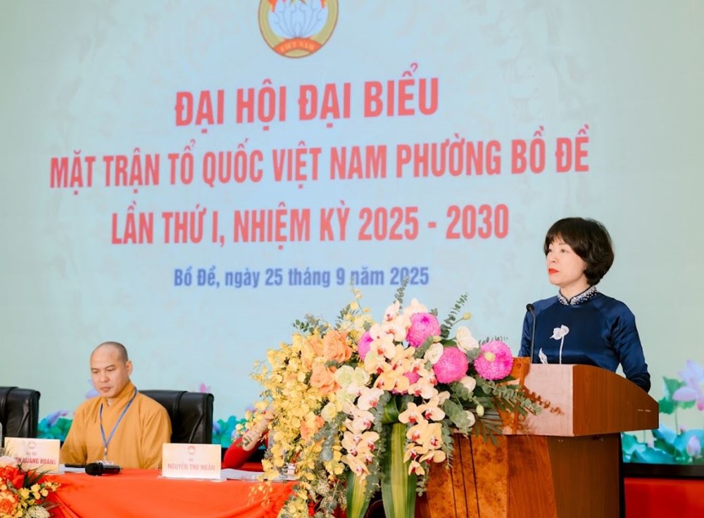 Đại hội đại biểu MTTQ Việt Nam phường Bồ Đề lần thứ I, nhiệm kỳ 2025-2030 thành công tốt đẹp- Ảnh 5.