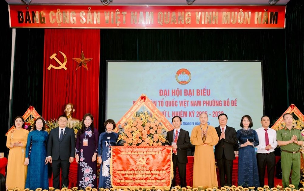 Đại hội đại biểu MTTQ Việt Nam phường Bồ Đề lần thứ I, nhiệm kỳ 2025-2030 thành công tốt đẹp- Ảnh 3.