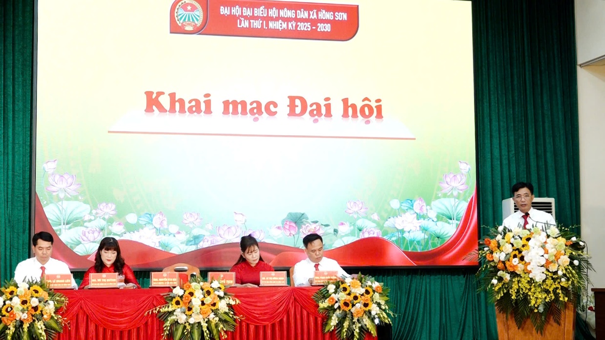 Hội Nông dân xã Hồng Sơn “Đoàn kết - Hành động - Sáng tạo - Phát triển” xây dựng quê hương giàu đẹp, văn minh, hiện đại- Ảnh 4.