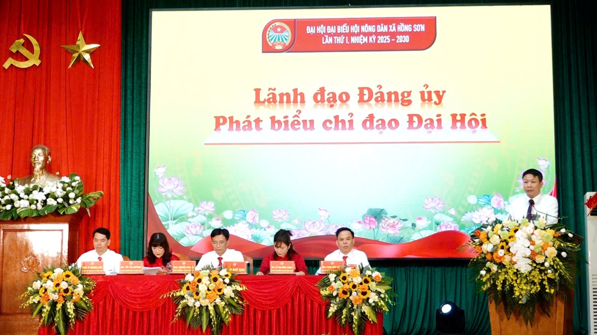 Hội Nông dân xã Hồng Sơn “Đoàn kết - Hành động - Sáng tạo - Phát triển” xây dựng quê hương giàu đẹp, văn minh, hiện đại- Ảnh 6.