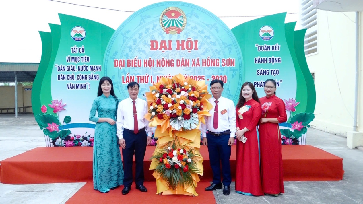 Hội Nông dân xã Hồng Sơn “Đoàn kết - Hành động - Sáng tạo - Phát triển” xây dựng quê hương giàu đẹp, văn minh, hiện đại- Ảnh 9.