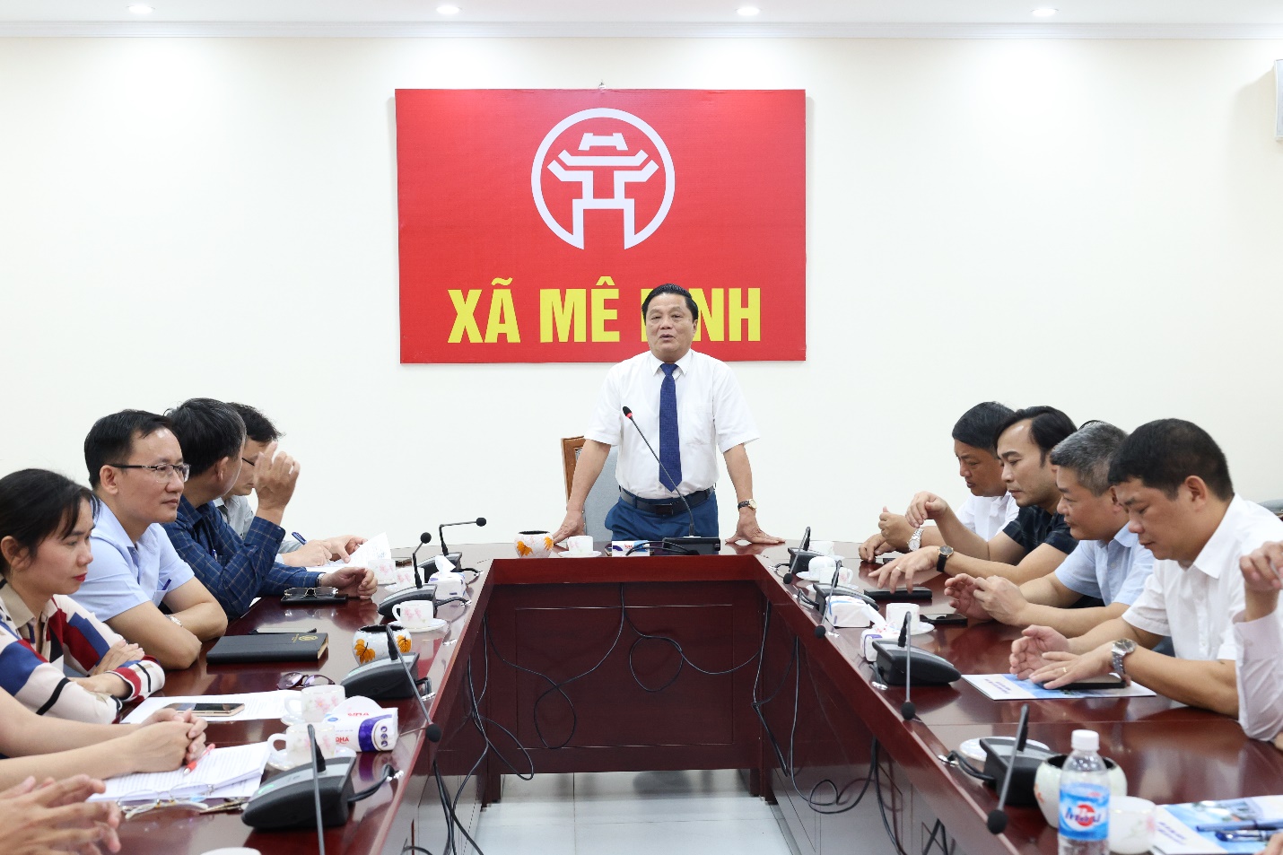 Mê Linh công bố các Quyết định về công tác cán bộ- Ảnh 3.