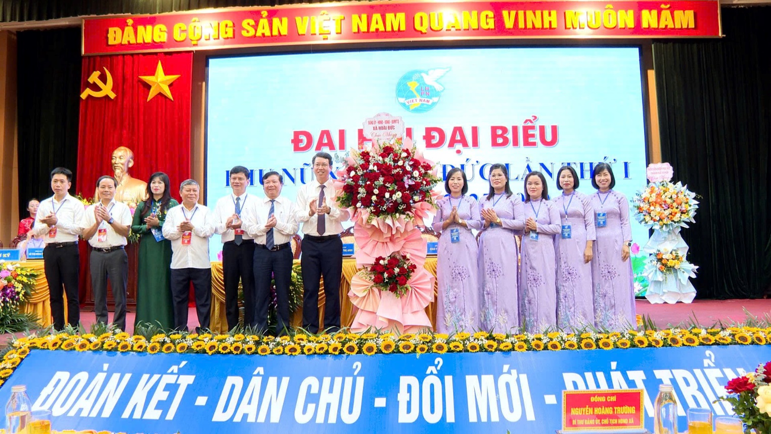 Đại hội đại biểu Hội Liên hiệp Phụ nữ xã Hoài Đức lần thứ I, nhiệm kỳ 2025-2030- Ảnh 2.