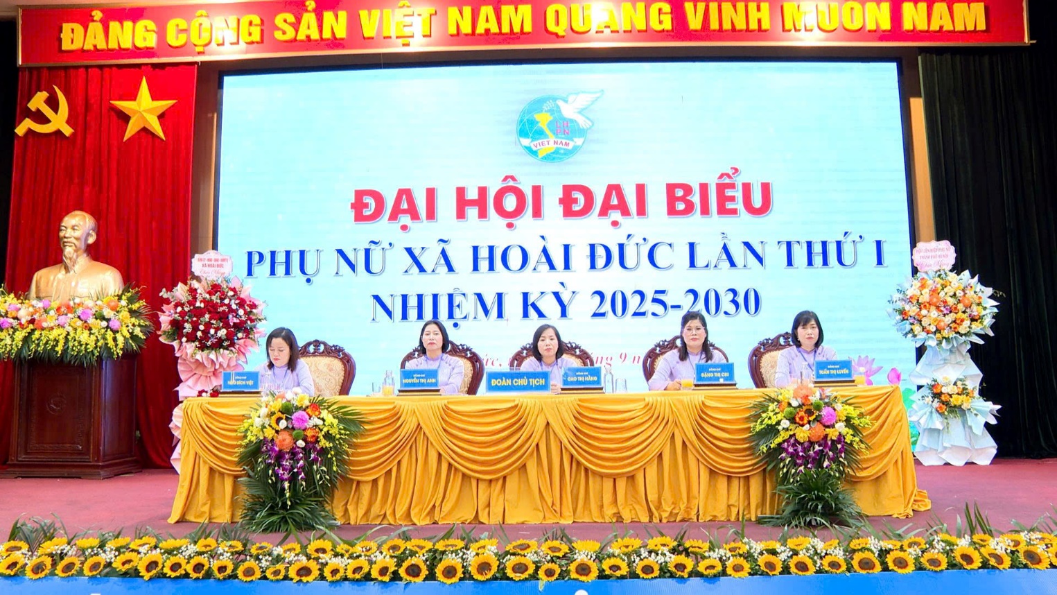 Đại hội đại biểu Hội Liên hiệp Phụ nữ xã Hoài Đức lần thứ I, nhiệm kỳ 2025-2030- Ảnh 10.