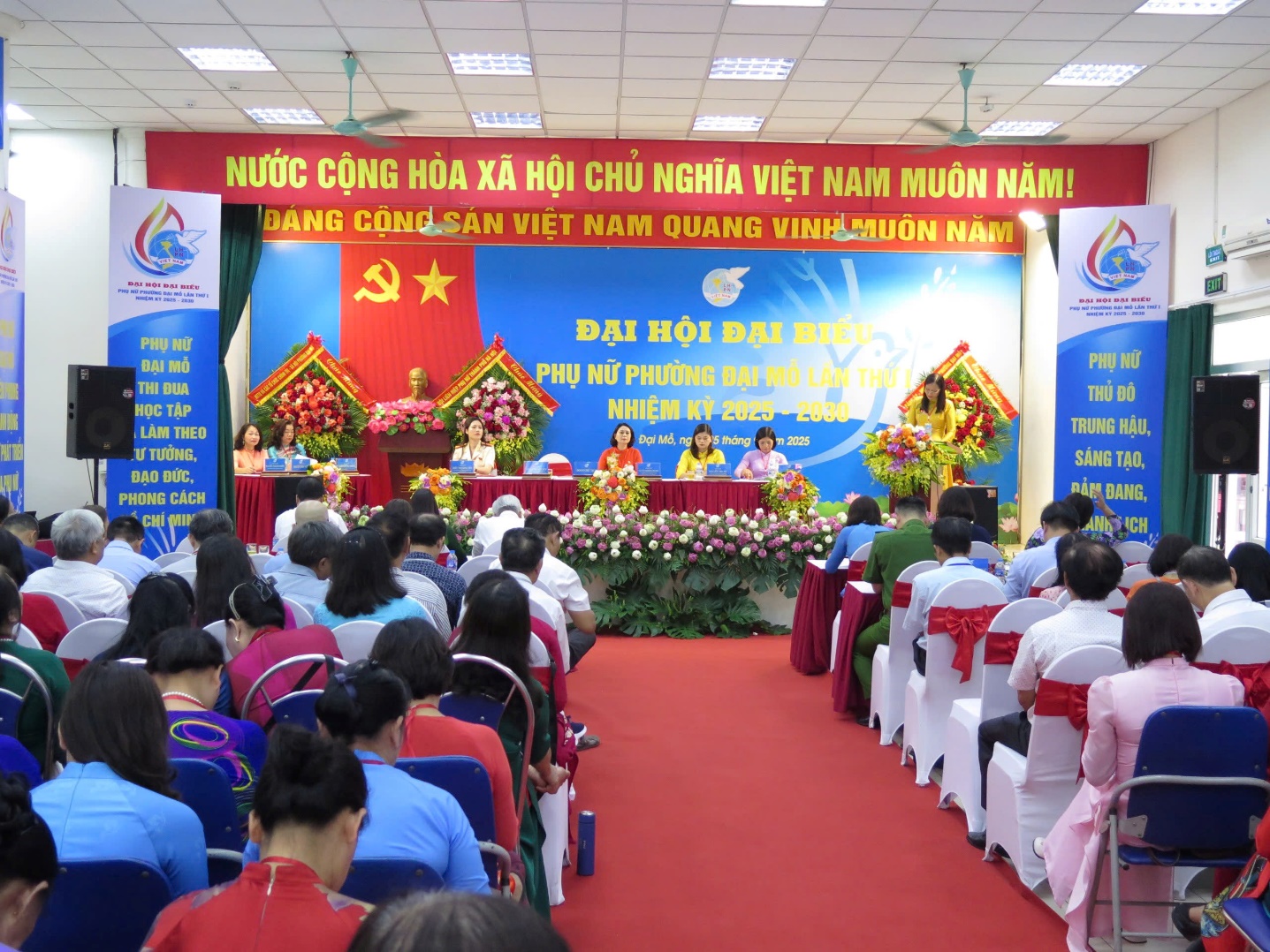 Đại hội đại biểu Hội Liên hiệp Phụ nữ phường Đại Mỗ lần thứ I, nhiệm kỳ 2025 - 2030 thành công tốt đẹp- Ảnh 2.