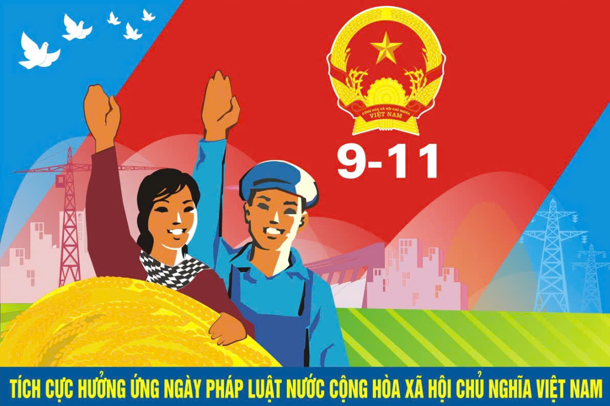 Hưởng ứng “Ngày Pháp luật nước Cộng hòa xã hội chủ nghĩa Việt Nam” trên địa bàn xã Hoài Đức năm 2025- Ảnh 1.