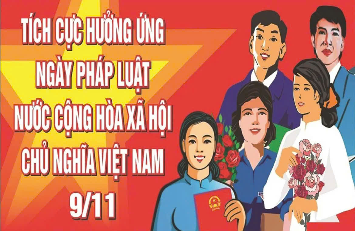 Hưởng ứng “Ngày Pháp luật nước Cộng hòa xã hội chủ nghĩa Việt Nam” trên địa bàn xã Hoài Đức năm 2025- Ảnh 2.