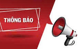 THÔNG BÁO