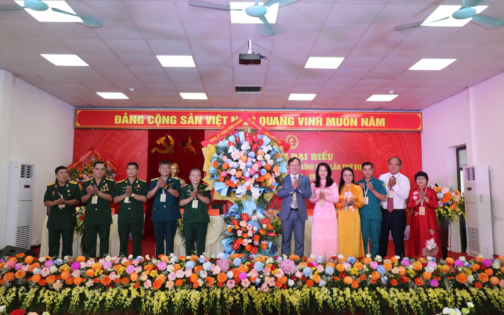 Đại hội Đại biểu Hội Cựu chiến binh phường Lĩnh Nam lần thứ VIII, nhiệm kỳ 2025-2030.
