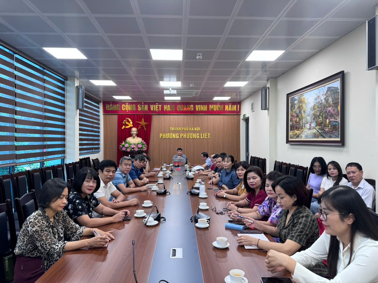Phường Phương Liệt tổ chức tham gia tập huấn chuyên môn, nghiệp vụ công tác xây dựng Đảng, quản lý nhà nước, tổ chức và hoạt động của MTTQ và các tổ chức chính trị - xã hội- Ảnh 2.