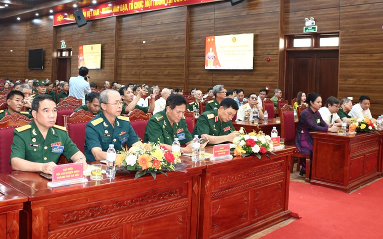 Đại hội đại biểu Hội CCB xã Mỹ Đức lần thứ VIII, nhiệm kỳ 2025 – 2030 đặt mục tiêu chuyển đổi số, xây dựng Hội vững mạnh toàn diện- Ảnh 4.