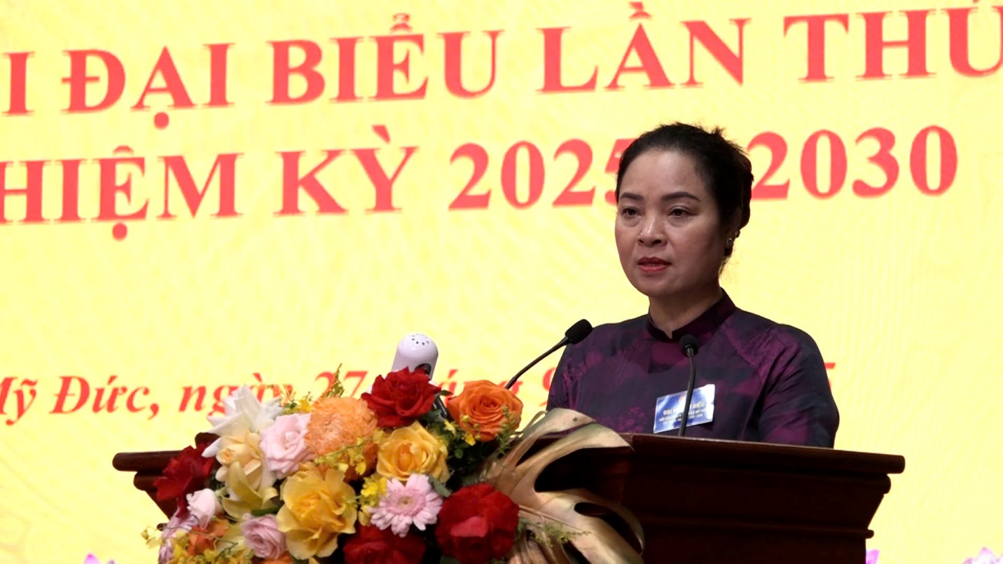 Đại hội đại biểu Hội CCB xã Mỹ Đức lần thứ VIII, nhiệm kỳ 2025 – 2030 đặt mục tiêu chuyển đổi số, xây dựng Hội vững mạnh toàn diện- Ảnh 6.
