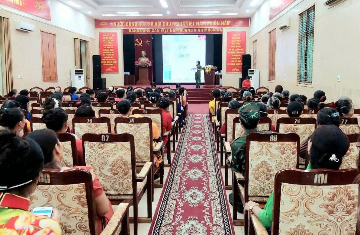Hội LHPN xã Hoài Đức khẳng định vi trí, vai trò của phụ nữ trong công cuộc đổi mới- Ảnh 6.