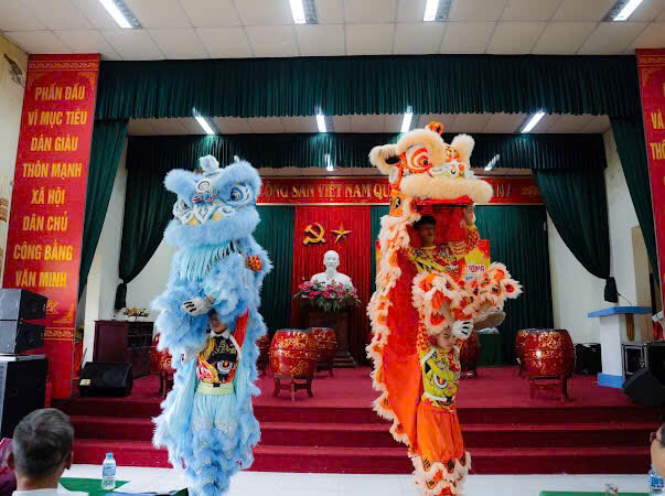 Câu lạc bộ Lân Sư Rồng Thiên Phúc thôn Song Khê – Giữ gìn và lan tỏa nét đẹp văn hóa dân gian- Ảnh 6.