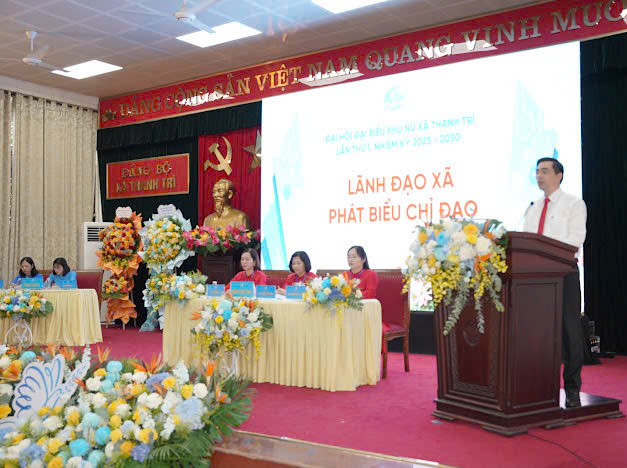 Đại hội đại biểu phụ nữ xã Thanh Trì lần thứ  I, nhiệm kỳ 2025 – 2030: Chuyển đổi số- Ảnh 3.