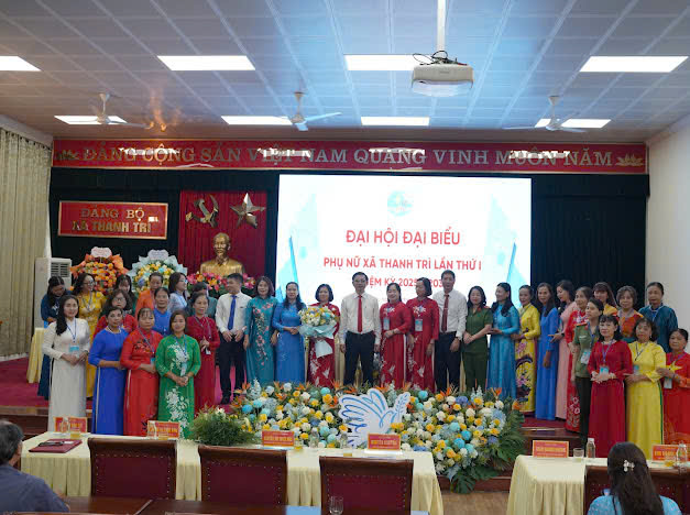 Đại hội đại biểu phụ nữ xã Thanh Trì lần thứ  I, nhiệm kỳ 2025 – 2030: Chuyển đổi số- Ảnh 9.