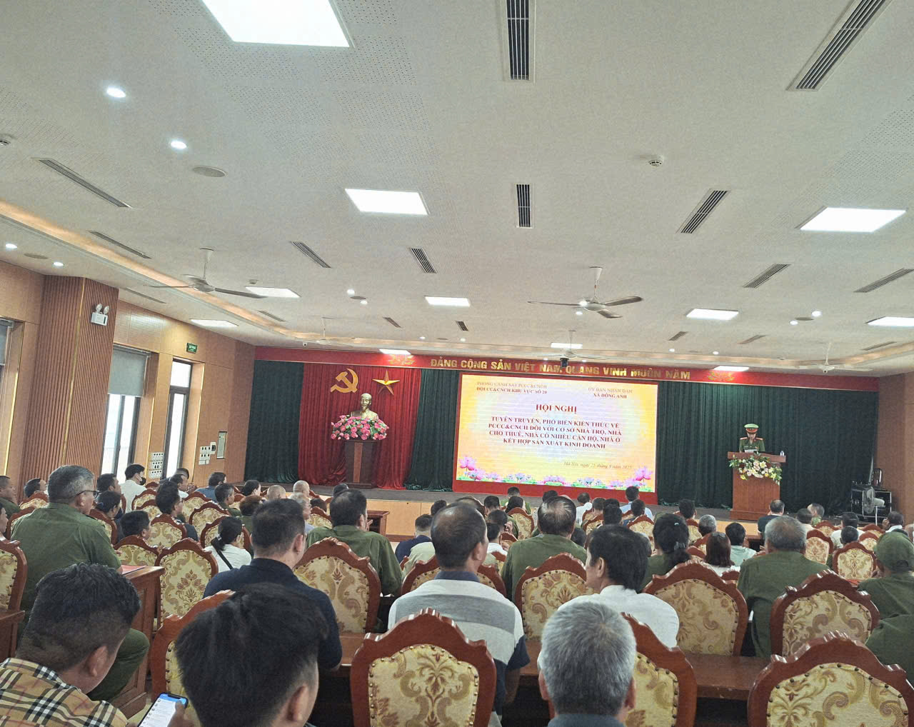 UBND xã Đông Anh tổ chức tuyên truyền, tập huấn PCCC và CNCH- Ảnh 1.