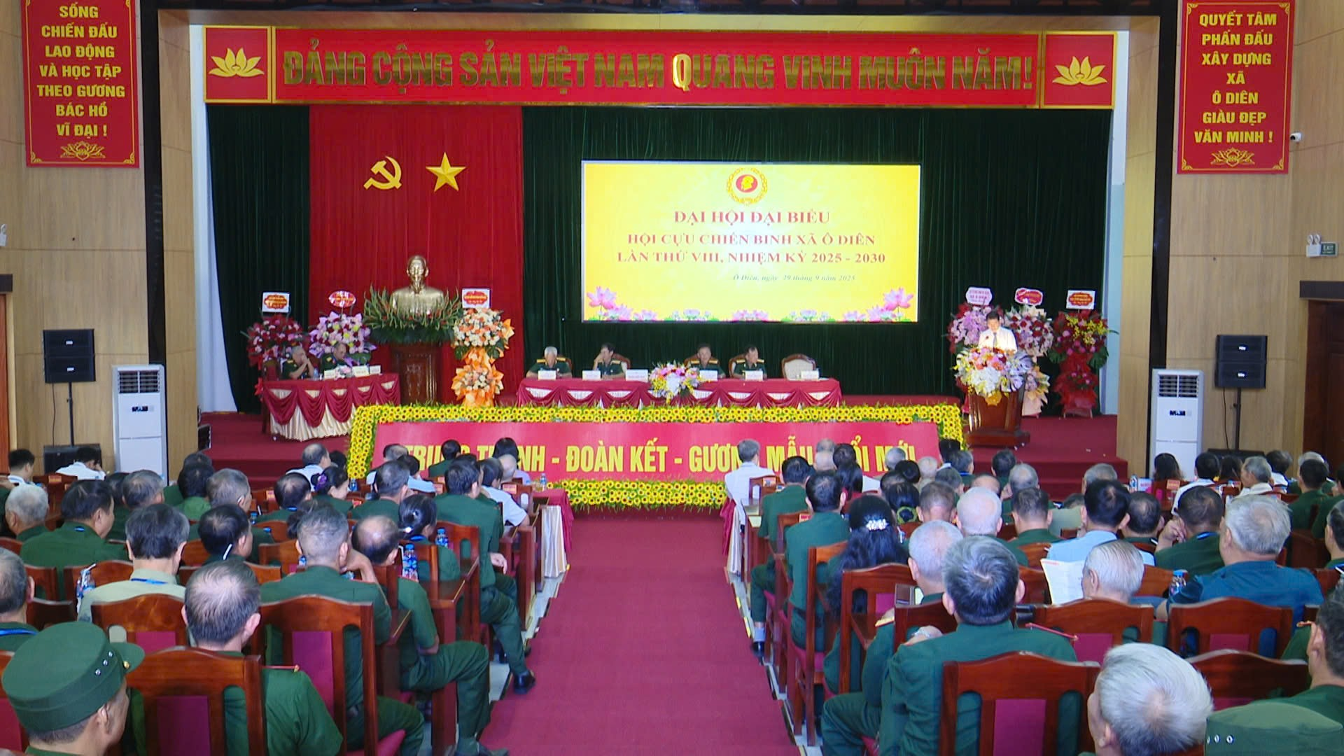 Đại hội đại biểu Hội Cựu Chiến binh xã Ô Diên lần thứ VIII, nhiệm kỳ 2025 - 2030- Ảnh 1.