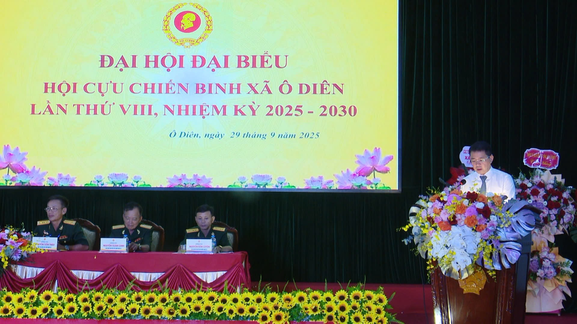 Đại hội đại biểu Hội Cựu Chiến binh xã Ô Diên lần thứ VIII, nhiệm kỳ 2025 - 2030- Ảnh 4.