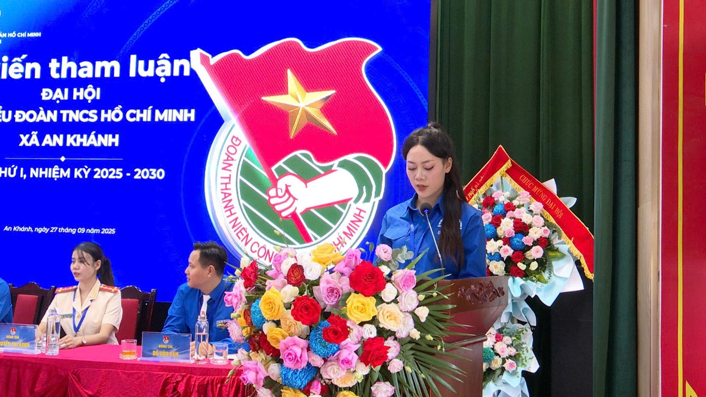 Đại hội đại biểu Đoàn Thanh niên xã An Khánh lần thứ I, nhiệm kỳ 2025-2030- Ảnh 8.