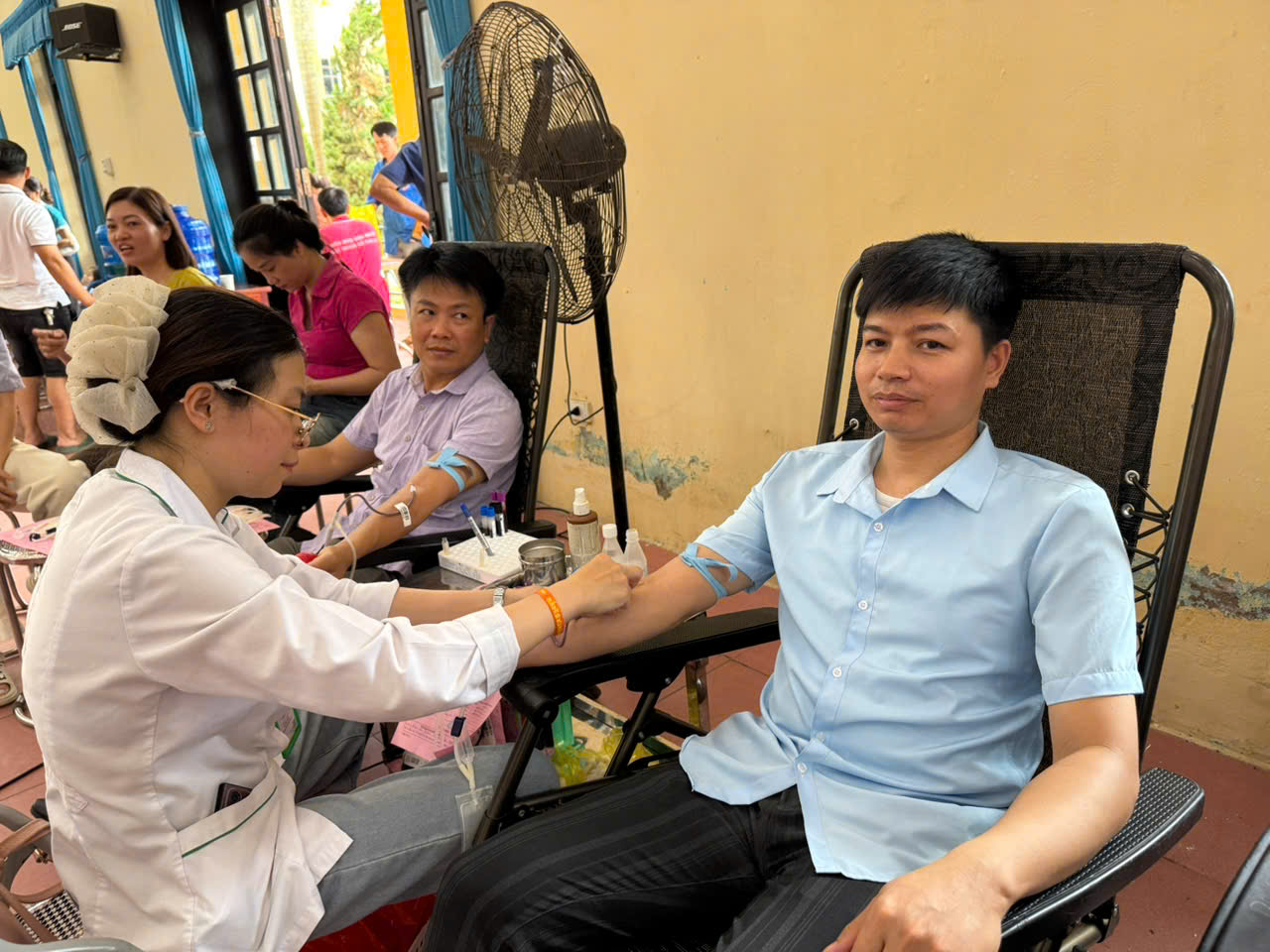Những hình ảnh đẹp “Ngày hội hiến máu tình nguyện” xã Thượng Phúc lần thứ 1- Ảnh 10.