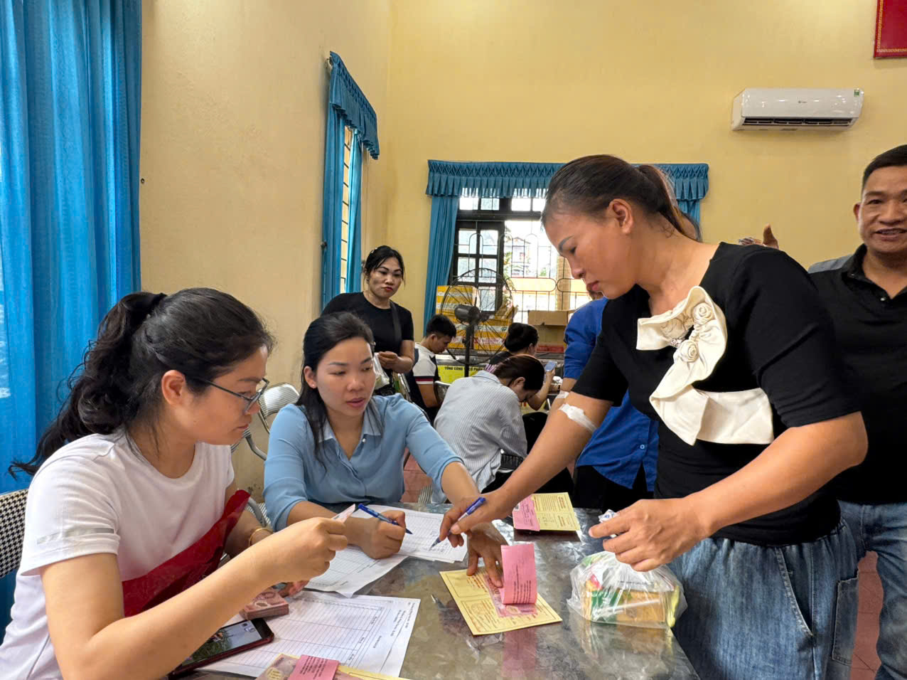 Những hình ảnh đẹp “Ngày hội hiến máu tình nguyện” xã Thượng Phúc lần thứ 1- Ảnh 15.