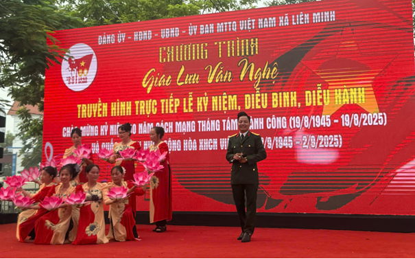 Chương trình giao lưu văn nghệ, truyền hình trực tiếp Lễ kỷ niệm, diễu binh, diễu hành Chào mừng kỷ niệm 80 năm Cách mạng Tháng Tám thành công và Quốc khánh nước Cộng hòa xã hội chủ nghĩa Việt Nam- Ảnh 2.