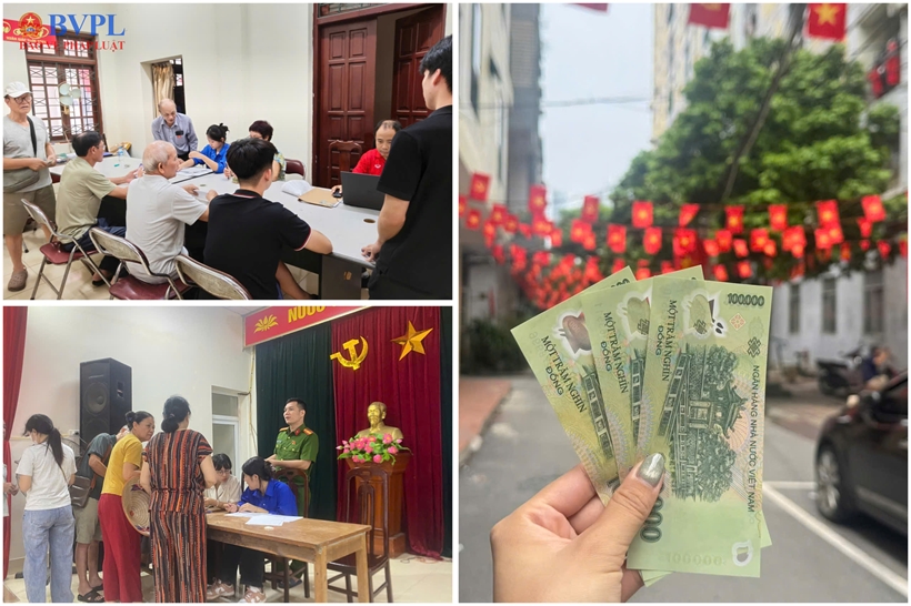 Người dân phấn khởi nhận quà mừng Quốc khánh 2 9- Ảnh 2.