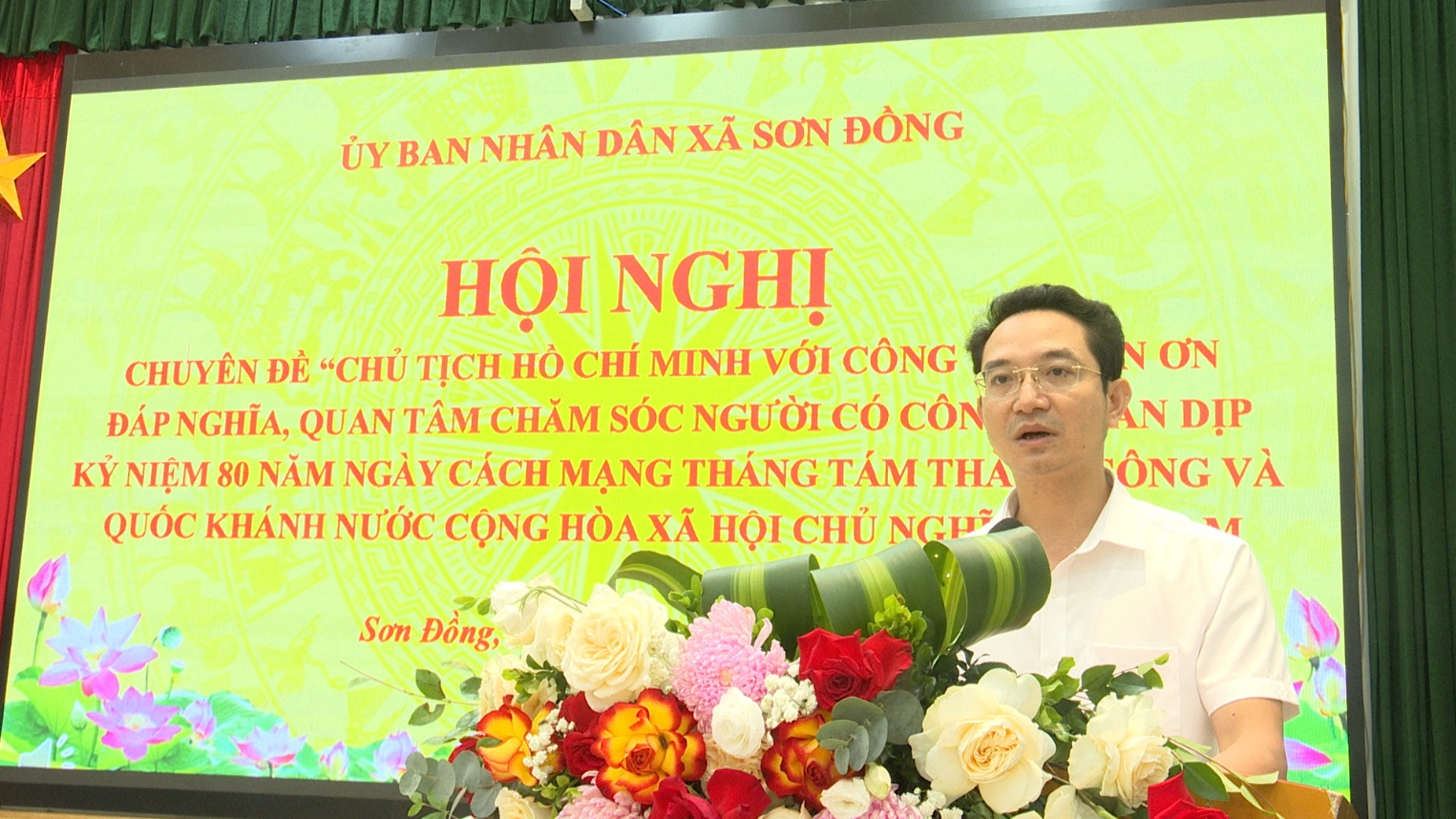 Hội nghị nói chuyện chuyên đề “Chủ tịch hồ Chí Minh với công tác Đền ơn đáp nghĩa, quan tâm chăm sóc người có công"- Ảnh 2.