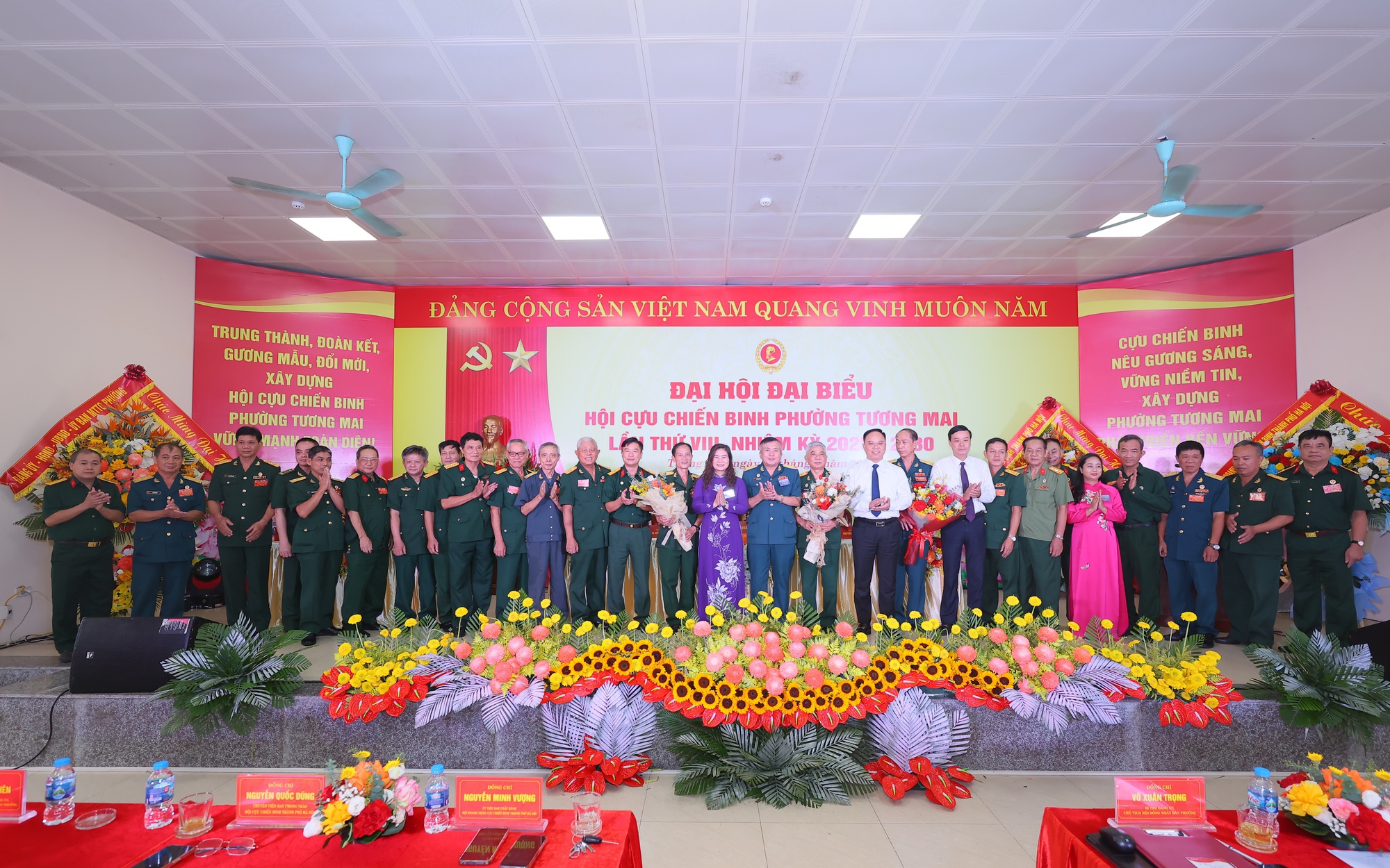 Ra mắt Ban Chấp hành Hội CCB phường Tương Mai, nhiệm kỳ 2025-2030