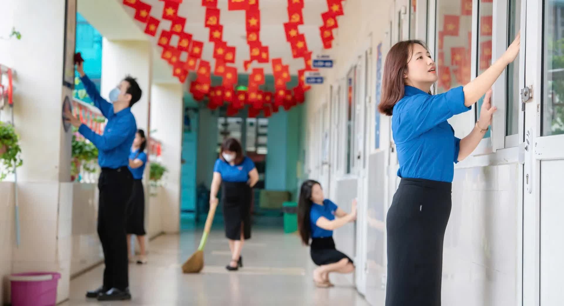 Phường Cầu Giấy: sẵn sàng cho ngày hội “Toàn dân đưa trẻ đến trường”- Ảnh 1.