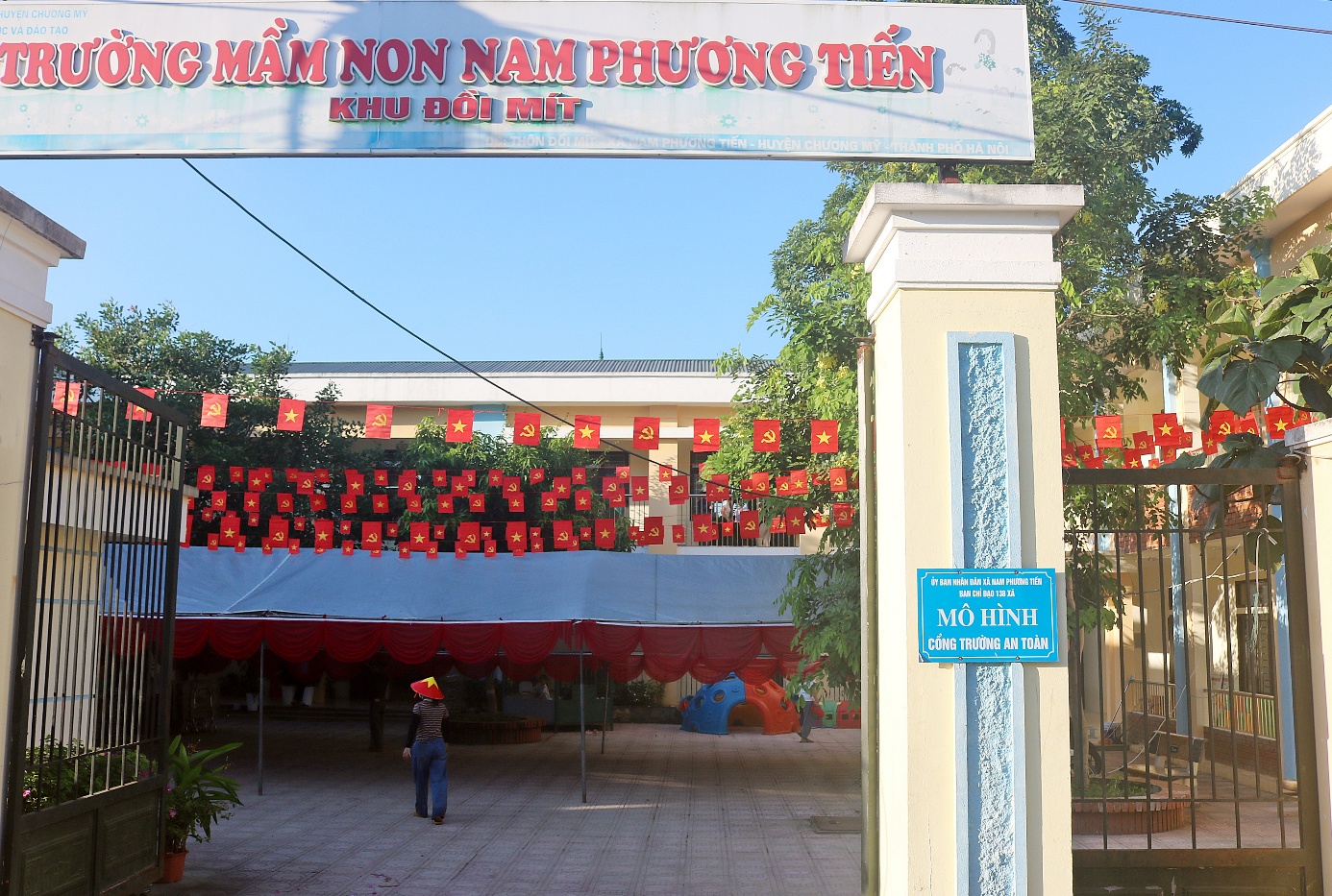 Các trường học trên địa bàn xã Xuân Mai chuẩn bị chu đáo các điều kiện cho lễ khai giảng năm học mới- Ảnh 3.