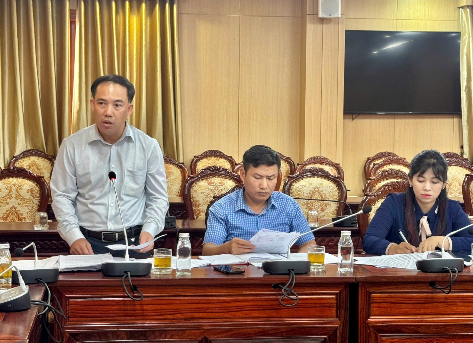 Đảng uỷ xã Hoài Đức tổ chức hội nghị lần thứ 2 Ban Chấp hành Đảng bộ xã Hoài Đức khoá I, nhiệm kỳ 2025-2030- Ảnh 2.